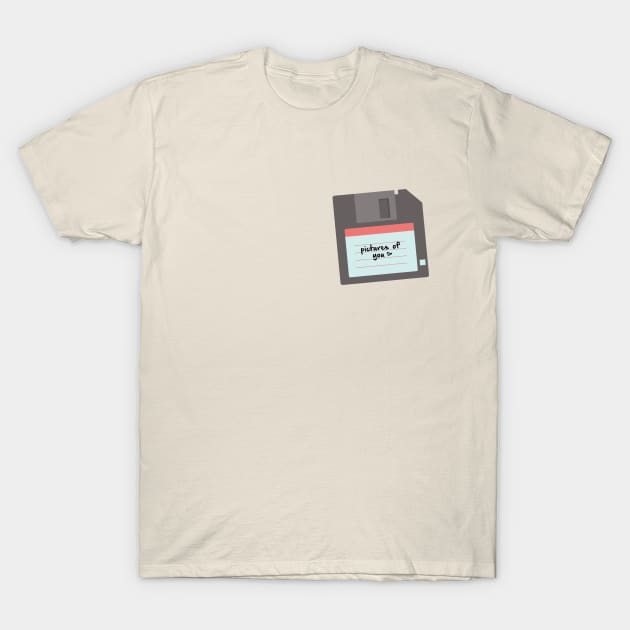 Pictures of you DISKETTE T-Shirt by MarylinRam18